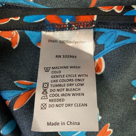 Thakoon Collective Satin Multicolored Floral Daisy Faux Wrap Shift Dress Size 2 - Picture 8 of 8